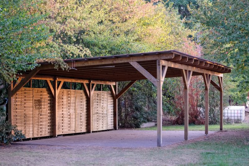 Provides shaded parking