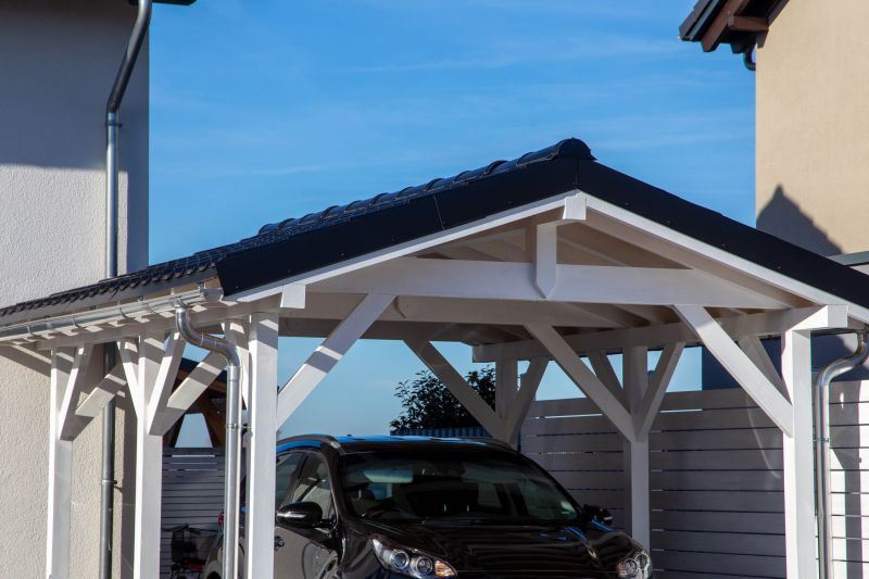 Completed Wooden Carport